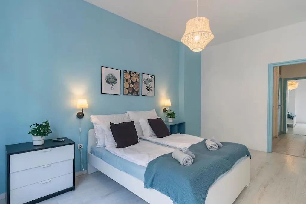 Center Apartment, Style, Best Location, Ac, Balcony Budapest